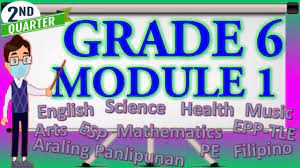 Modulate means to blend data into a carrier signal. Grade 6 Module 1 2nd Quarter Subjects With Downloadable Files Youtube