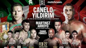 Ya se lo hice llegar para mi son puras bendiciones, estoy muy. Quality Canelo Vs Yildirim Undercard World Boxing Council