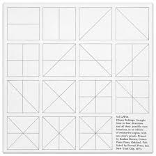 Sol Lewitt Straight Lines In Four Directions All Their Possible Combinations 1stdibs Com Four Directions Sol Lewitt Possible Combinations