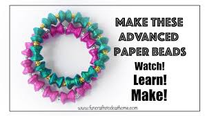 Paper Jewellery Making Advanced Paper Beads Tutorial Make Diablo Beads From Paper 2019 Youtube In 2020 Paper Beads Paper Beads Tutorial Paper Jewelry