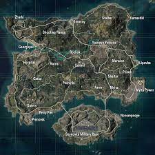 Erangle 2 0 Map Pubg Mobile In 2021 Map Shooting Range Projects To Try