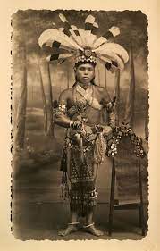 Check spelling or type a new query. Studio Photograph Of A Dayak Warrior Of Borneo Early 20th Century Borneo Art Tribal Art