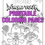 Printable trolls trolls world tour coloring pages. Free Printable Trolls World Tour Coloring Pages Activities
