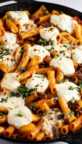 Ultimate Baked Ziti With Ricotta And Sausage Recipe Fresh Mozzarella Recipe Baked Ziti Baked Ziti With Ricotta