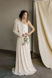 Two Piece Wedding Dress Simple Wedding Dress Casual Wedding Etsy In 2020 Simple Wedding Dress Casual Beige Wedding Dress Wedding Dresses Simple