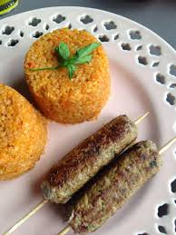 Boulgour A La Turque Et Kofte En Brochettes Humm Ca Sent La Turquie Recettes De Cuisine Turc Recettes De Cuisine Recette Turque