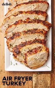 Air Fryer Garlic Herb Turkey In 2020 Air Fryer Turkey Recipes Air Fryer Recipes Easy Air Fryer Recipes