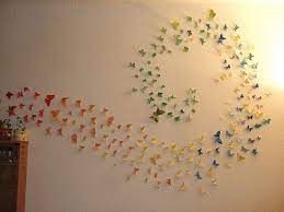 Cridiana S Favorites Butterfly Origami Wall Origami Butterfly Butterfly Wall Art
