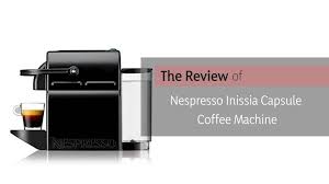 It almost becomes something you want to clean after each use because of how much coffee ends up trapped in the device after each use. Nespresso Inissia Review 2021 Best Espresso Machines