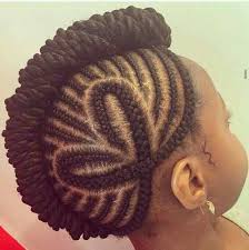 This hairstyle is short and sexy. African Queen Hair Braiding Braiding Hair
