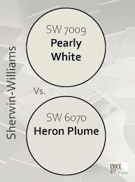 So, the two closely related examples are sw 6070 heron plume and sw 7013 ivory lace. Sherwin Williams Pearly White Review The Peachy Pastel To Warm Your Home Knockoffdecor Com