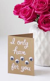 Oh….and you can share your card with me….the easiest way is to go to pinterest (click here) then you'll see a button on that pin that says add photo and you can share a photo of the card you made or leave me a comment there. Diy I Only Have Eyes For You Valentine Card Pinterest Valentines Valentine Day Cards Valentines Diy