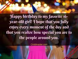 Oct 31, 2017 · 12. 31 Happy 16th Birthday Messages For A Special Girl