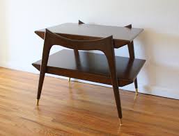 One afternoon, hubby and i went for a drive and stopped at one of those kind of scary road we needed a new end table in our living room and i took it as an opportunity to create something. Mid Century Modern Floating Side End Table Picked Vintage