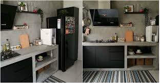 The kabinet dapur come with impressive materials and designs that make your kitchen a little heaven. 4 Gambar Dekorasi Dapur Simple Tapi Sangat Menarik Ilham Dekorasi