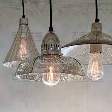 Retro Industrial Loft Antique Mercury Glass Pendant Light Coffee Shop Single Restaurant Hanging Light Lamp Pendant Lights Aliexpress