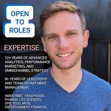 After taking some time off this past year, I am actively searching for a  new full-time role that leverages my marketing strategy and/or analytics  expertise: