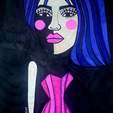 MARILYN MONROE FAMOUS PORTRAIT by jane ruggiero