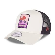 New Era Summer Patch Stone A Frame Trucker Cap New Era Cap