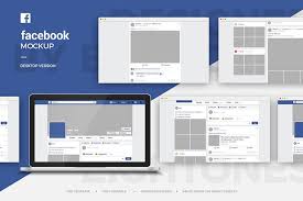 Download Facebook Mockup Templates You Can Quickly Download And Use PSD Mockup Templates
