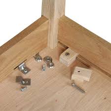 Woodcraft Magazine Tabletop Fasteners Downloadable Technique Wood Joinery Woodworking Table Legs