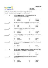 Use these context clues for the beginner and intermediate levels. Context Clues Lesson Plans Worksheets Lesson Planet