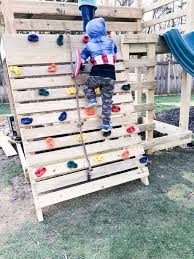 Diy climbing spaces for kids indoor play essentials One Of The Best Backyard Diy Projects Diy Climbing Rock Wall The Diy Nuts
