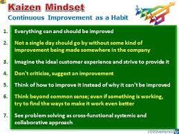 Kaizen Mindset Kaizen Mindset Is Kaizen S Starting Point It Sets The Right Mindset And Business Environment In A Continuous I Kaizen Mindset Lean Six Sigma