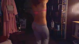 Hot Girl in Leggings Dancing to Hips Dont Lie