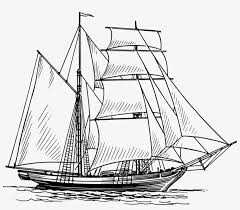 However, on a broader bases it can be classified by the building materials used, the number of hulls, the type of propulsion system, the geographic origin of the vessel, the shape, size and of course its use. Drawing Sailboat Sailing Ship Boat Drawing Free Transparent Png Download Pngkey