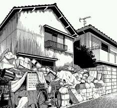 Black And White Anime Manga Background Pin By Angie De La Rosa On Manga Landscapes Anime Scenery Manga Drawing Draw On Photos