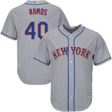 majestic replica wilson ramos mens grey mlb jersey 40