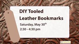 DIY Tooled Leather Bookmarks