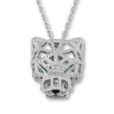 Panthere De Cartier Beautiful Diamond Necklace Jewelry Beautiful Necklaces