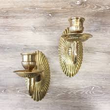Explore a wide range of the best antique wall sconce on aliexpress to find one that suits you! Vintage Accents Vtg Boho Brass Candle Wall Sconce Set Poshmark