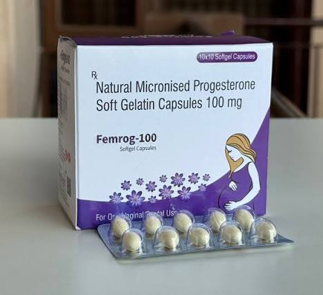 Progesterone 100 MG Capsules, Packaging Type: Blister, Packaging Size: 10*10 at ₹ 1750/box in Panchkula