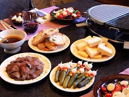 • cut pineapple for dessert. Raclette Chef Mimi Blog Raclette Dinner Party Raclette Recipes Grilled Kabob Recipes