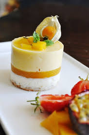 Entremet Coco Mangue Passion Dessert Mangue Mangue Gateau Mangue