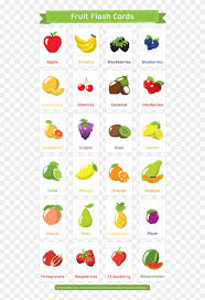 Enter the front and back text for each card. Fruit Vegetable Flash Cards Busy Little Bugs Free Printable Flash Cards Of Fruits Clipart 2818067 Pikpng