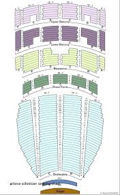 Arlene Schnitzer Concert Hall Seating Map