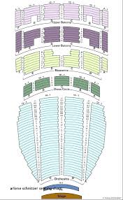 Arlene Schnitzer Concert Hall Seating Map