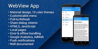 Android web app or android hybrid app? Mobile Universal Android Webview App Codecanyon Marketopia
