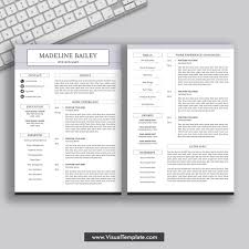 The dublin font styling looks much more airy and less blocky, so if that suits your taste, go ahead and download it. 2021 2022 Pre Formatted Resume Template With Resume Icons Fonts And Editing Guide Unlimited Digital Instant Download Resume Template Fully Compatible With Ms Office Word Madeline Resume Visualtemplate Com