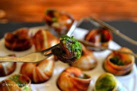Escargots Au Beurre Persille Petits Plats Alimentation Plat