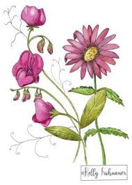 Shop For Art At Passionflower Art And Design April Birth Flower Birth Flowers Birth Flower Tattoos