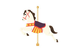 Free Free Silhouette Carousel Horse Svg