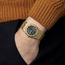 Audemars piguet royal oak chronograph 41mm rose gold blue dial. Audemars Piguet Royal Oak 56175sa 1990 S W6198 Second Hand Watches