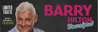 Book tickets for Barry is Back!