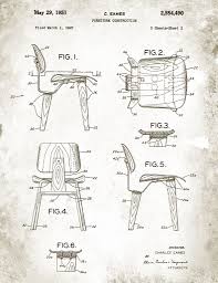 Patent Illustration For The Charles Eames Dcw Chair Por Douglasspics Flickr Photo Sharing Charles Eames Eames Chair Design
