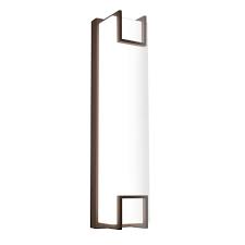 Afx Beaumont 21 In Textured Bronze Integrated Led Outdoor Wall Lantern Sconce Bmw5212800l30mvbz The Home Depot Led Outdoor Wall Lights Outdoor Sconces Outdoor Wall Lantern